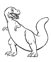 dinosaur coloring page