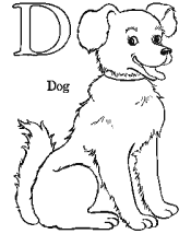 dog coloring pages