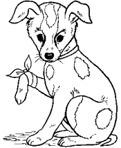 dog coloring pages