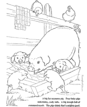 farm animals coloring pages