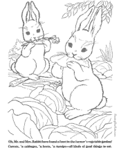 farm animal coloring page
