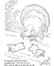 farm coloring page