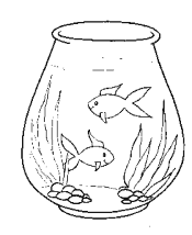 fish coloring page
