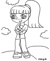 anime coloring pages