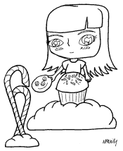 anime coloring page