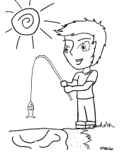 anime coloring page
