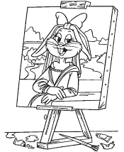 bugs bunny coloring page