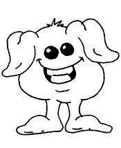creatures coloring page