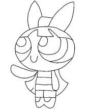 powerpuff girls coloring pages