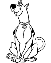 scooby doo coloring pages