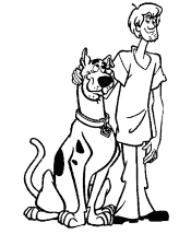 scooby doo coloring pages