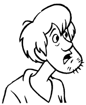 printable scooby doo coloring page