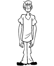 printable scooby doo coloring pages