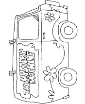 printable scooby doo coloring pages