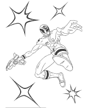 super hero coloring page