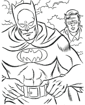 superhero coloring pages