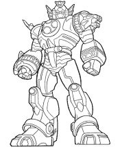 superhero coloring page