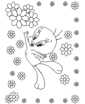 cartoon coloring pages