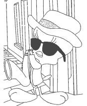 Tweety coloring page
