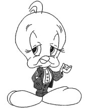 Tweety coloring pages