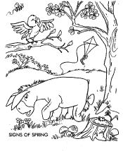 winnie the pooh coloring pages