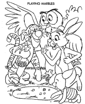 winnie the pooh coloring page