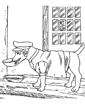 wishbone coloring pages