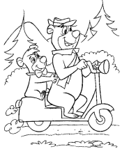 cartoon coloring pages