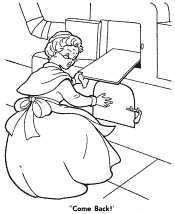 gingerbread man coloring page