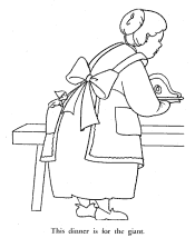 Jack and the Beanstalk coloring pages