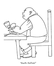 Jack and the Beanstalk coloring page