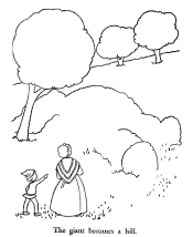 Jack and the Beanstalk coloring page