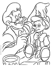 pinocchio coloring pages