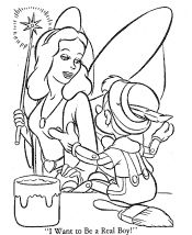 pinocchio coloring page