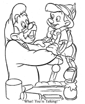 pinocchio coloring pages