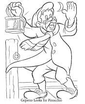 pinocchio coloring pages