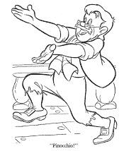 pinocchio coloring page
