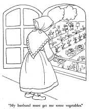 rapunzel coloring pages