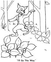 red riding hood coloring pages