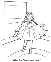 fairy tale red riding hood