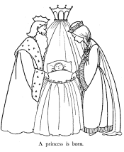 sleeping beauty coloring pages