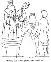 sleeping beauty coloring page