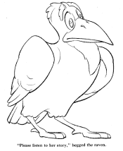 Fairy Tale Snow Queen coloring pages