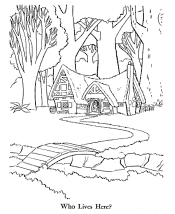 snow white coloring pages
