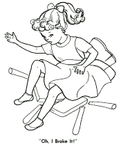 Goldilocks coloring pages