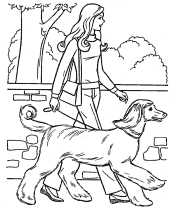animal care coloring page