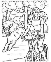 animal care coloring page