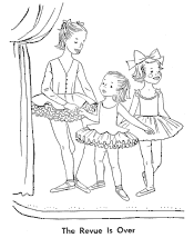 ballet coloring pages