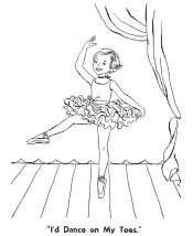 ballet coloring pages