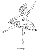 ballet coloring pages